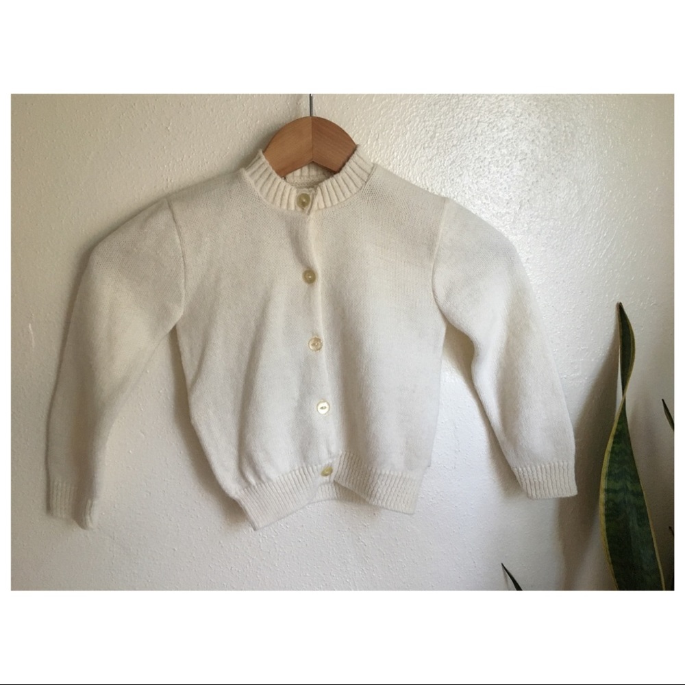 **SOLD** Vintage Button -Down Sweater